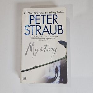 Mystery By Peter Straub Suspense Thriller Signet Paperback‎ Fiction